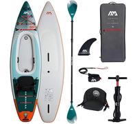 Aqua Marina Cascade All-around Hybrid1 Inflatable Paddle Surf Board Bleu 340 x 89 x 20 cm