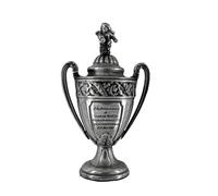 Am Ball Com Réplique Trophée Coupe de France 45 mm - Miniature en Zamak, Modèle détaillé du célèbre trophée de Football français, Objet de Collection Compact pour Fans