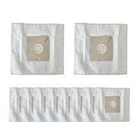 AM Basics G51 Lot de 10 sacs de rechange en matériau synthétique pour AEG Berry Original Devil - En matériau synthétique - Contrôle de la puissance d'aspiration amélioré de la poussière
