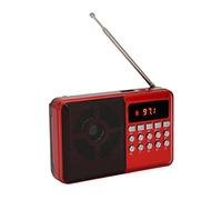 AM FM Radio Pocket, Emplacement de Carte Mémoire, Voix Mp3, Signal Stable à Distance Plus Longue, Support U Disque U pour la Musique, Chanson Numérique du Casque