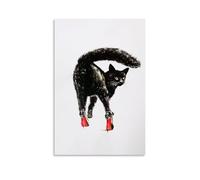 Am I Beautiful Poster abstrait vintage art sur toile murale esthétique salon chambre d'enfant dortoir café salle de bain Convient pour chambre à coucher, salle de sport, 20,3 x 30,5 cm