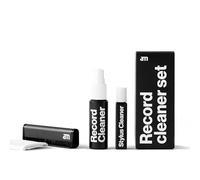 am Kit de Nettoyage Vinyl, Kit de Nettoyage et Entretien de Disques, Set de Nettoyage 3-en-1 pour Disques Vinyles avec Spray Nettoyant, Brosse en Fibre de Carbone Antistatique et Brosse pour Aiguille