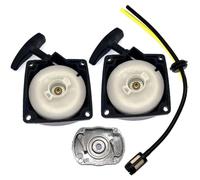 AM Lot de 2 démarreurs à câble avec plaque d'entraînement pour débroussailleuse Güde GE 1650, GE 2200