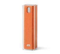 am Nettoyant Écran Portable 2 en 1 Chiffon Microfibre - 10,5 ml - Kit Nettoyage Voiture Pour Smartphones, Lunettes, Tablettes, Écrans TV et Ordinateur,Orange