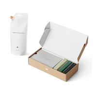 am Nettoyant Écran Set 3 Pièces 200 ML Recharge - Kit de Nettoyage Tout-en-Un pour TV, Tablette, PC/Ordinateur Portable, LCD, LED, Écran Tactile Voiture, Smartphone - Microfibre et Spray Inclus, Vert