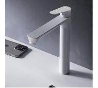 AM.PM Haut Robinet salle bain Robinet lavabo Mitigeur Lavabo laiton Blanc FTA92033 Hit