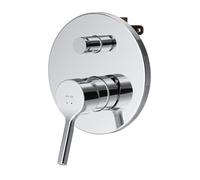 AM.PM Mitigeur Bain Douche Encastré avec Mitigeur, Cartouche Céramique SoftMotion, Chromé, Resistant aux rayures, Facile à nettoyer, Durable, 5 ans de garantie X-Joy S