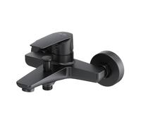 AM.PM Mitigeur Monocommande Bain Douche 2 Sorties, Robinet Baignoire avec Bec, Noir Mat, Résistant aux rayures, GEM FGA10022