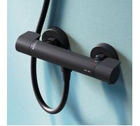 AM.PM Mitigeur Thermostatique de douche Robinet Salle de Bain Noir FXA40022 X-Joy