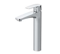 AM.PM - Robinet Lavabo GEM FGA92000, Mitigeur Lavabo Haut Chromé pour Salle de Bain, Hauteur de Bec 220 mm, Anti-Rayures