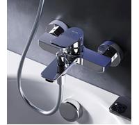 AM.PM Robinet mitigeur mécanique baignoire et douche, Chromé, Laiton FXA10000 X-Joy