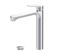 AM.PM - Robinet Salle Bain Hit FTA92200, Mitigeur Lavabo Vasque à Poser Chromé avec Bonde Clic-Clac, Robinet Lave-Main Chaude et Froide Réglable