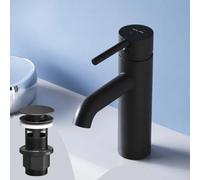 AM.PM - Robinet Salle Bain Spike FPA82122, Mitigeur Lavabo Monocommande avec Bonde, Robinet Lave-Main Design