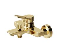 AM.PM X-Joy - Mitigeur Baignoire Doré, Robinet Monotrou pour Salle de Bain, Colonnette Baignoire, Mitigeur Baignoire Monocommande