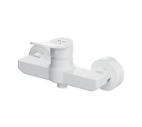 AM.PM X-Joy S - Mitigeur de Douche Monocommande pour Salle de Bain, Robinet de Douche Blanc Mat, Installation Standard