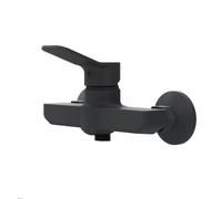 AM.PM X-Joy S - Mitigeur de Douche Monocommande pour Salle de Bain, Robinet de Douche Noir Mat, Installation Standard