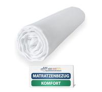 AM Qualitätsmatratzen - Housse de Matelas 140x190 Polyester - Protège Matelas avec Fermeture éclair - Amovible et Lavable - Housse Matelas 140 x 190 epaisseur 18 cm - Housse Matelas intégrale por lit