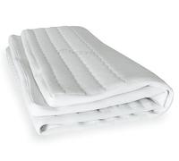 AM Qualitätsmatratzen - Housse de surmatelas 140x200 en Tencel Lyocell - Housse pour surmatelas avec Fermeture éclair - Amovible et Lavable - Housse surmatelas 140 x 200 Oeko tex - Housse Protection