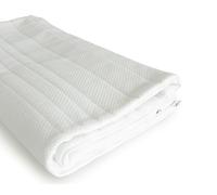 AM Qualitätsmatratzen - Housse de surmatelas 80x190 Polyester - Housse pour surmatelas avec Fermeture éclair - Amovible et Lavable - Housse surmatelas 80 x 190 Oeko tex - Housse Protection