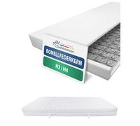 AM Qualitätsmatratzen - Matelas Ressorts bonell 150x200cm équilibré/Ferme - 19cm Hauteur - Made in Germany - Housse qualitative en Double Tissu à Fibre Climatique (200g/m²)