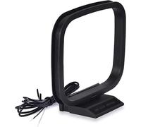 AM Radio Antenna Frame with 2 Pin Bare Wire Antenna Indoor HiFi Chain Compatible with Denon Pioneer Onkyo HiFi Stereo Receiver Bluetooth AV Audio Home Theater System