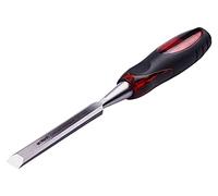 Am-Tech Ciseau à bois 2 composants avec manche CRV 1,2 cm