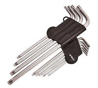 Am-Tech Lot de 9 longues clés Torx en acier chrome-vanadium Finition satinée (Import Grande Bretagne)