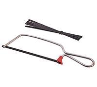 Am-Tech Scie à métaux Junior avec 6 lames