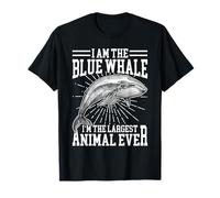Am The Blue Whale Grand animal jamais Baleine Biologie Amateur T-Shirt