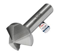 AM-Zerspanungstechnik Fraise métallique Ø 6,3-25 mm avec angle de 60 °, 90 °, 120 ° - Fraise conique - Fraise à ébavurer - 120 °, 8,3 mm