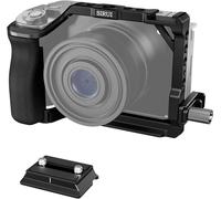 Am-Zv-E1 Cage Pour Appareil Photo Avec Poignée En Silicone, Cage Complète Pour Sony Zv-E1 Avec Pince De Câble Hdmi, Plaque De Dégagement Rapide Intégrée Pour Type Arca, Griffe Froide Et[Z3525]