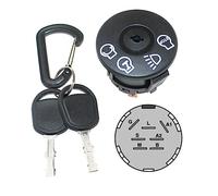 AM133597 Clé d'allumage pour John Deere Gators LT,X300, X500, 100, D100, E100, G100, L100, LA100 Series GY20074