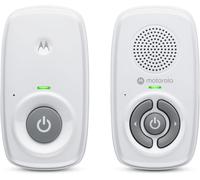 AM21 Audio Baby Monitor-Digital Monitor with DECT Technology for Audio Monitoring-Long Range-High Sensitivity Microphone-White