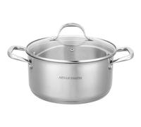 AM2513 Arthur Martin Marmite 28 cm avec couvercle - Acier Inoxydable - Tous feux dont induction