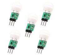 AM312 Module de capteur Infrarouge Humain Mini RUIZHI 5 pièces AM312 Capteurs pyroélectriques DC 2.7V - 12V pour Les projets de capteurs