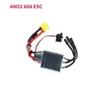 AM32 Brushless ESC 60A 80A 160A 200A avec BEC 6V 2A ou 5A Compatible avec 2-6S Lipo compatible avec les voitures et camions Crawler RC à l'échelle 1/10(60A 2-4S)