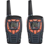 Am855 Talkies-Walkies Résistants Aux Intempéries Ipx2 (Pack De 2) \U2013 Portée De 10 Km, 16 Canaux Et 121 Codes De Confidentialité, Lampe Torche Led, Vibralert, Talkies-Walkies Rechargeables, Noir