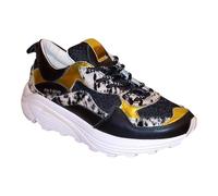 AMA BRAND Deluxe, Shark, Luxury Sneaker, Chaussures de mode, Black Gold Ani, 39 EU