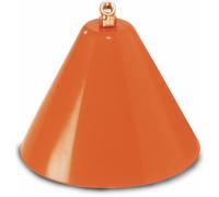 Ama Cloche de désherbage localisée orange - Diamètre 220 mm, Cône 170 mm, protection des plantes environnantes, idéale pour l'agriculture et les conditions venteuses, fabriquée en Italie