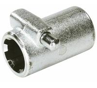 AMA Douille cannelée Prise de Force 1" 3/8 Z6 L 130 avec Poussoir