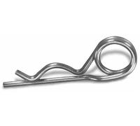 AMA Goupille beta double spire ø 5 (Lot de 10) - Acier Argenté