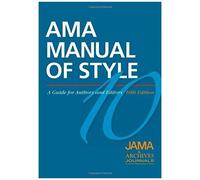 Ama Manual Of Style