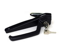 Ama Poignée gauche de rechange pour porte tracteur - Adaptable pour Fiat et Ford 5108382, couleur noir, poids 500 g