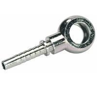 AMA Raccord Banjo cannelé - 3/8" X 3/8" (Lot de 4)