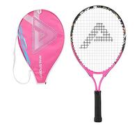 AMA SPORT - AT-F25 - Raquette de Tennis Enfant Graffiti Rose 25 Pouces - Raquette Ergonomique pour Enfants de 8 à 10 Ans - Equipement Débutant - Apprentissage Tennis Junior