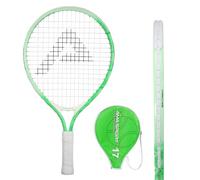 AMA SPORT - AT-X-Green17-7479C - Raquette de Tennis Junior 17 Pouces - Idéale pour Débuter - pour Enfant 2 à 3 Ans - Légère et Ergonomique - Apprentissage Tennis