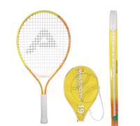 AMA SPORT - AT-X-Orange19-102C - Raquette de Tennis Junior 19 Pouces - Confortable et Maniable - pour Enfant 3 à 4 Ans - Débutant - Légère et Durable - Equipement Tennis