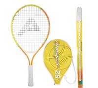 AMA SPORT - AT-X-Orange25-102C - Raquette de Tennis Junior 25 Pouces - Ergonomique - pour Enfant 9 à 12 Ans - Apprentissage Débutant - Légère et Résistante - Equipement Tennis Enfants