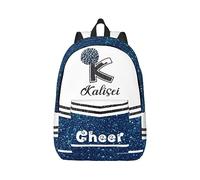 Amabery Ensemble de 3 sacs à dos personnalisés pour ordinateur portable, sac de voyage pour pom-pom girl pour femmes, S2 - Cheerleading 06, standard, Décontracté