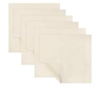 Amabro 6 Pièces Égouttoir en Mousseline, Tissu Filtrant en Coton Tissu à Fromage Réutilisable Lavable Étamine Carrée Non Blanchie Tamis Alimentaire pour la Cuisson la Cuisson 50x50cm